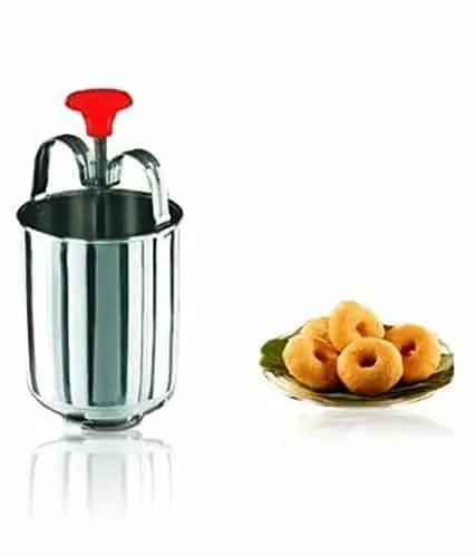 Stainless Steel Medu Vada And Donut Maker For Perfectly Shaped And Crispy Vada Maker - LootFaat