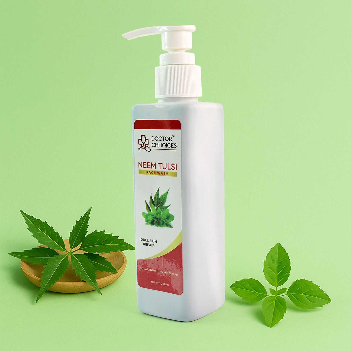 Doctor Chhoices Neem Tulsi Face Wash 200ml (1 Pc)