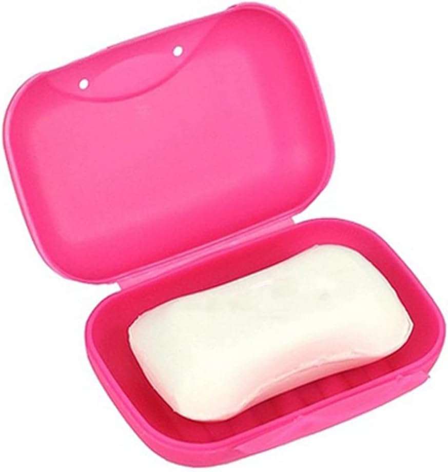 Travel Soap Case Box Plastic Soap Box With Cover Waterproof Leakproof Soap Dish For Bathroom Travel Use (1pc) - LootFaat