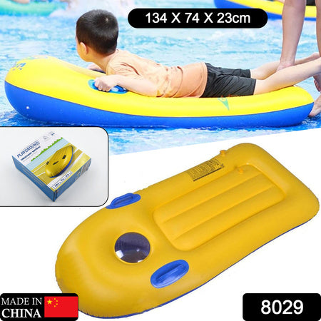 Inflatable Surfboard For Kids Inflatable Bodyboard For Children With Handles Portable Surfboard For Children Outdoor Pool Beach Floating Mat Pad Water Fun - LootFaat