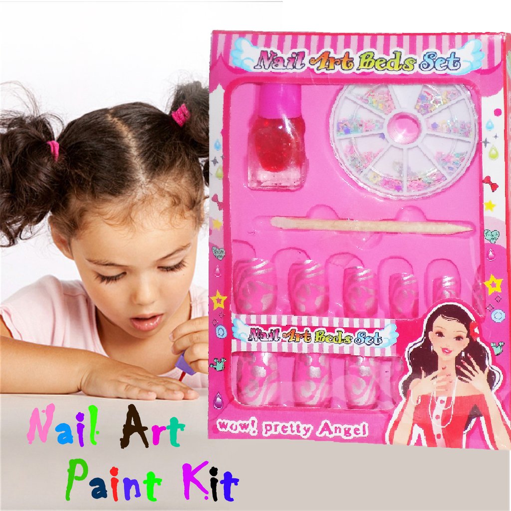 Nail Art Studio Manicure Set For Girls (Pack Of 15) - LootFaat