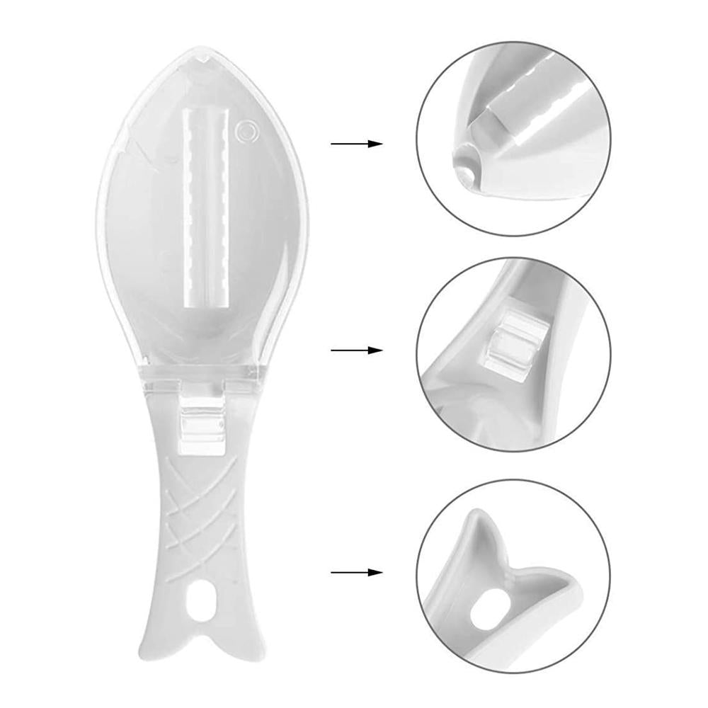 Fish Scale Scraper Peeler Fish Tools Kitchen - LootFaat