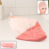 Super Absorbent Hair Drying Towel Wrap - Quick Dry Hair Cap for Women