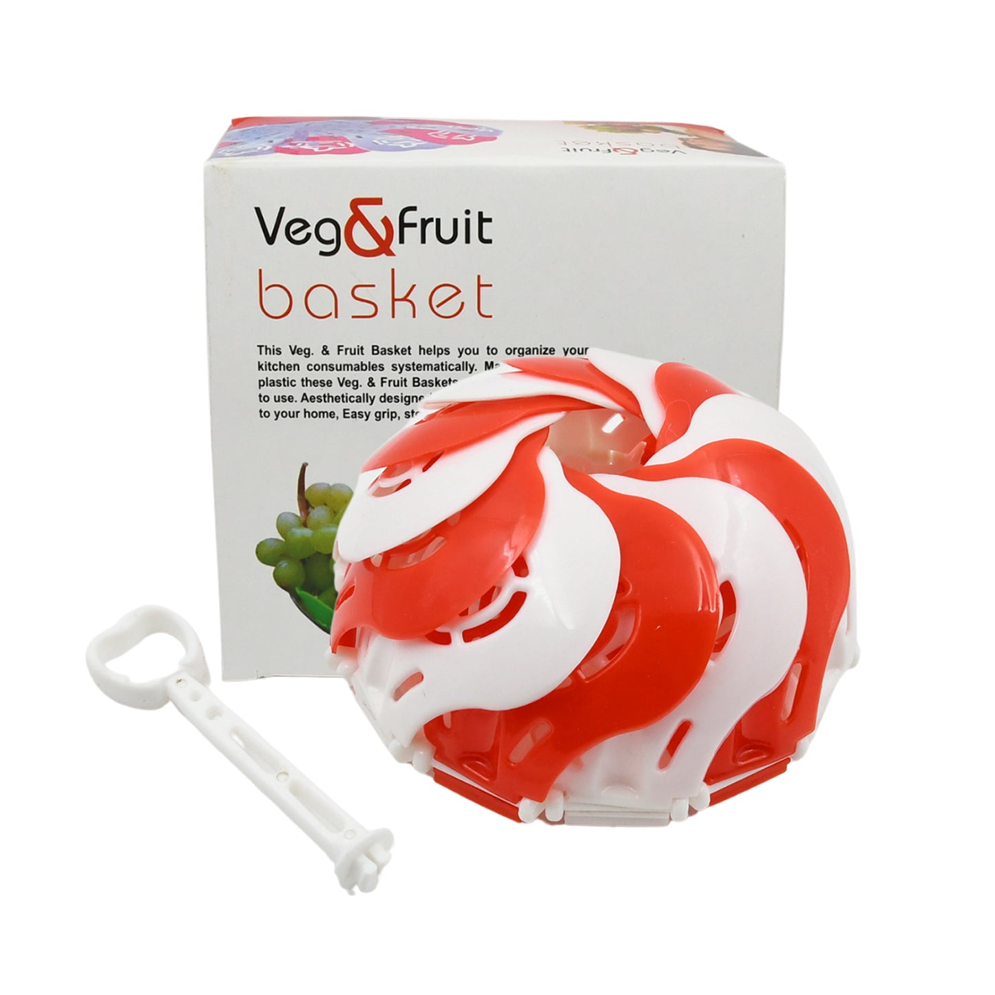 Folding Fruit Basket Foldable Basket Fruit Bucket Basket With Hanging Stand Fruit And Vegetables Basket Foldable Lotus Shape Basket Tray For Multi-use (1 Pc) - LootFaat