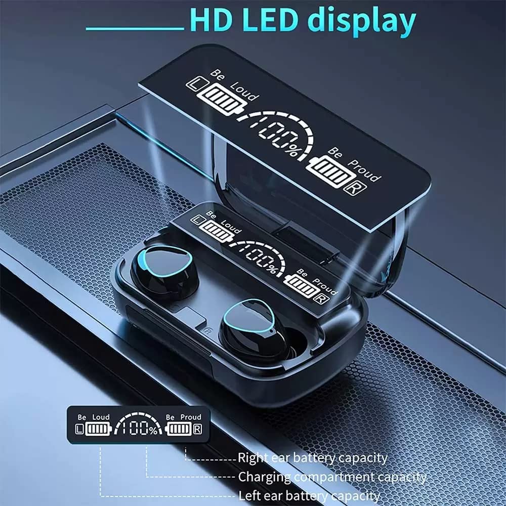Newest Wireless In Ear Earbuds Bluetooth 5.0 Headphones Mini Stereo Earbuds Sport Headset Bass Sound Built-in Micphone - LootFaat