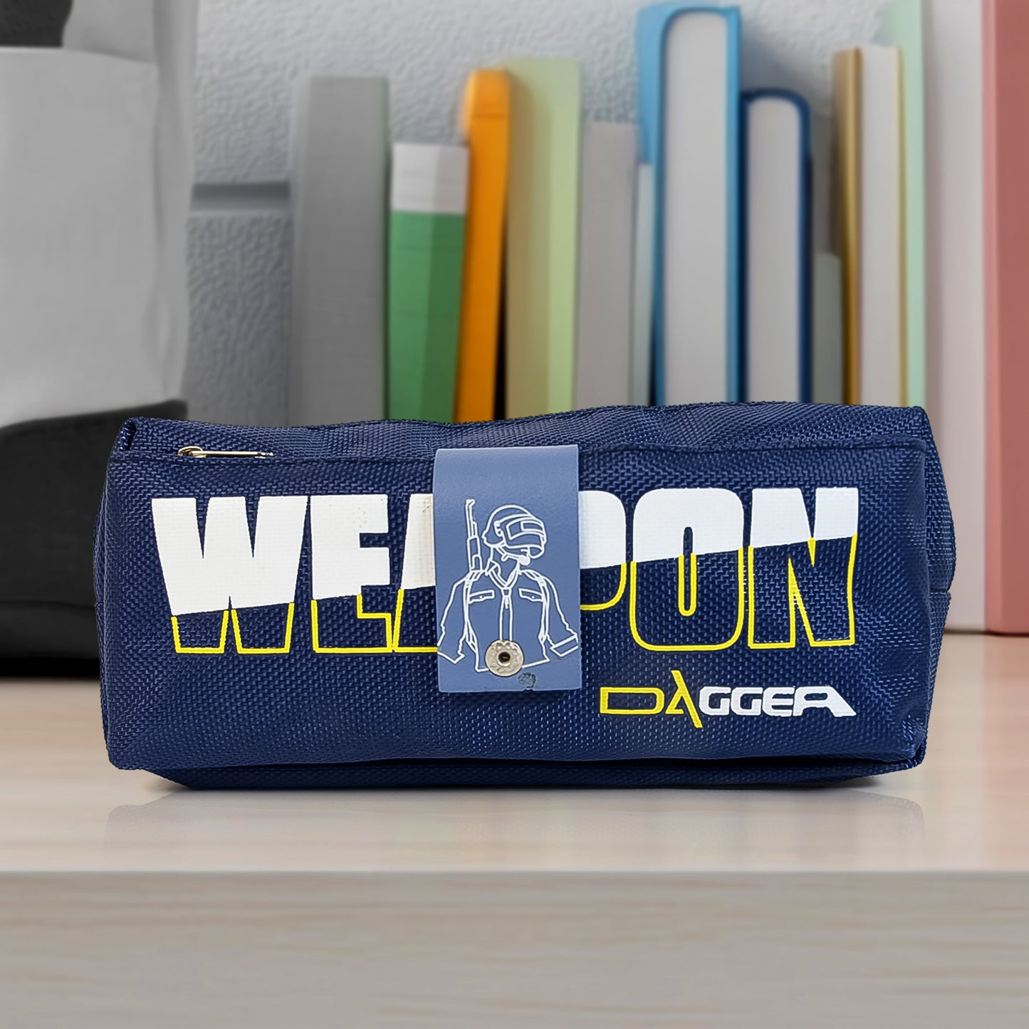 Pencil Pouch With Zipper 1 Pc 2 Compartment) - LootFaat