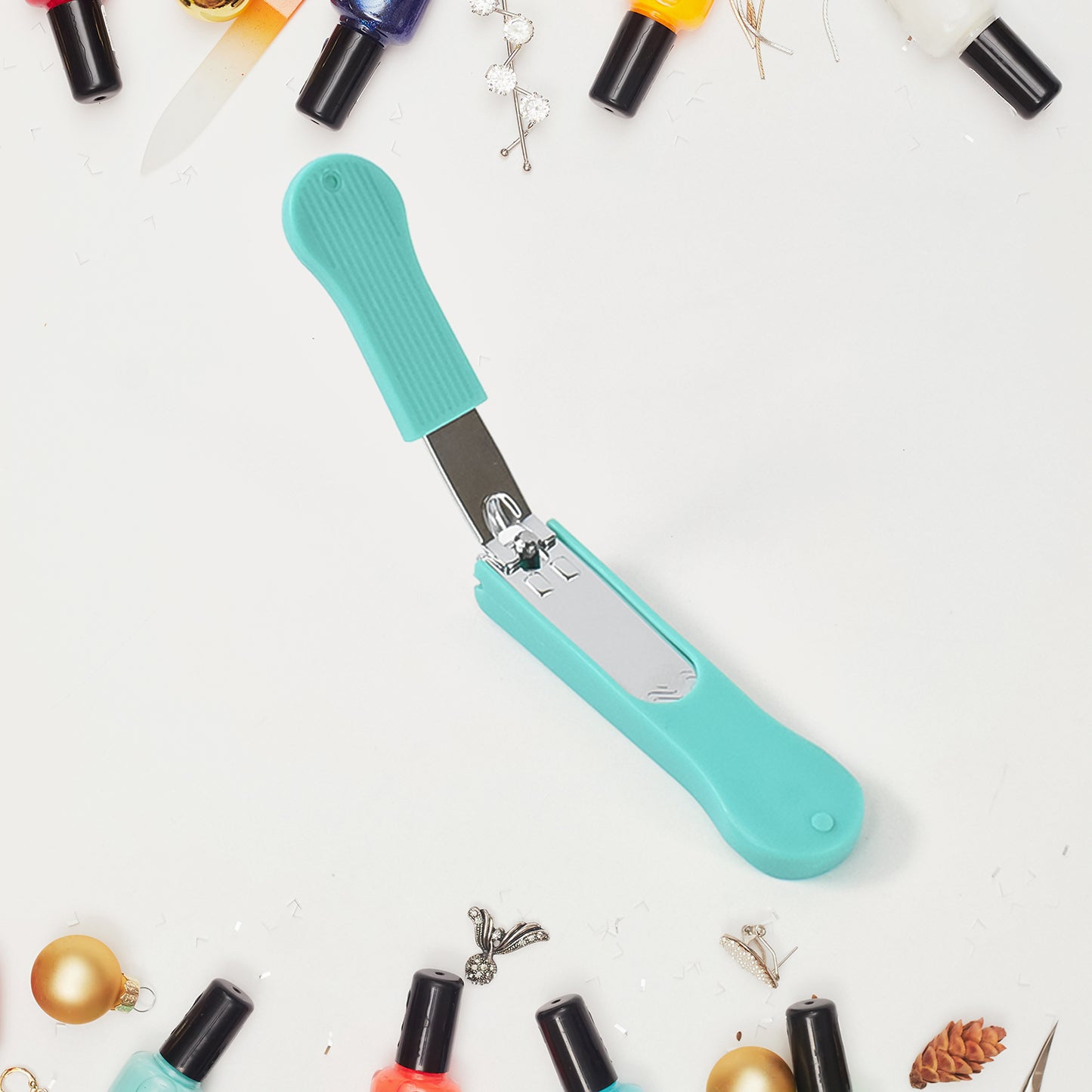 Nail Clippers Adult Nail Clippers Plastic Big Nail Clippers (1 Pc) - LootFaat