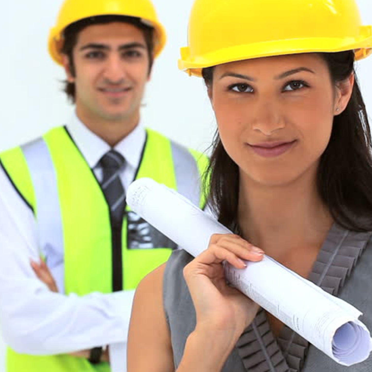 Yellow Plastic Hard Hat Construction Cap (1pc Only) - LootFaat