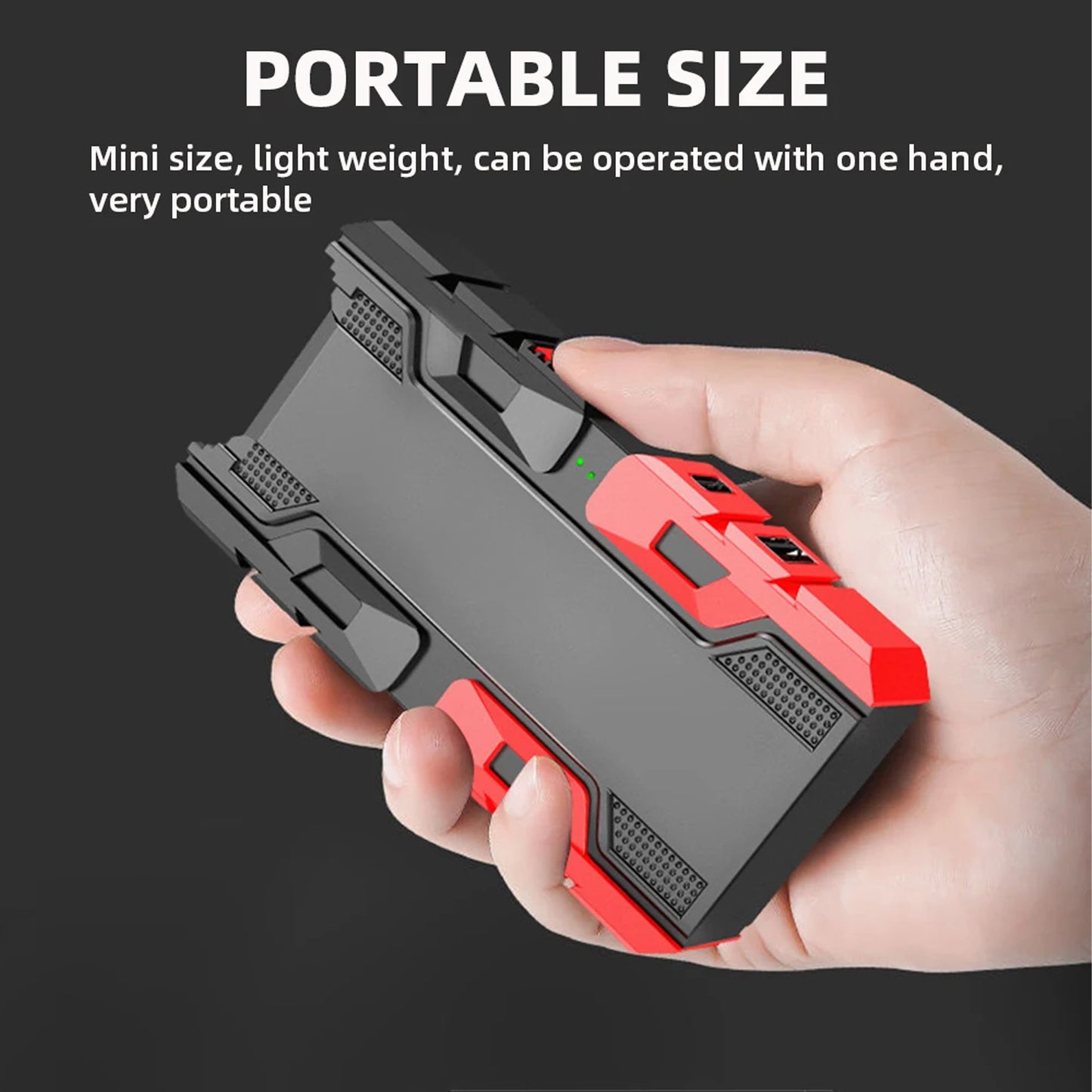 Rechargeable Mini Led Flashlight With Power Bank 3 Modes (1 Pc) - LootFaat