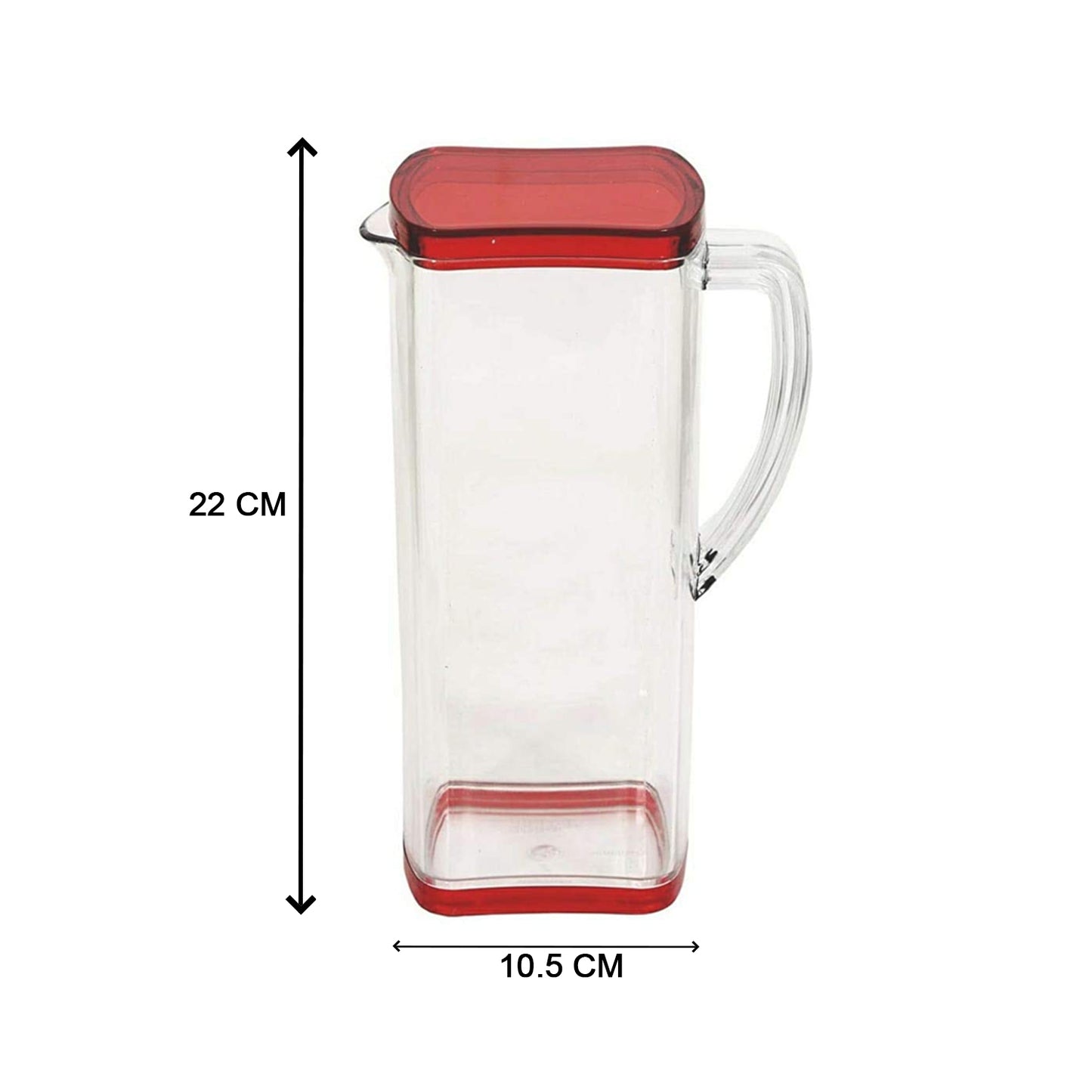 2000ml Square Jug For Carrying Water And Types Of Juices And Beverages And All. - LootFaat