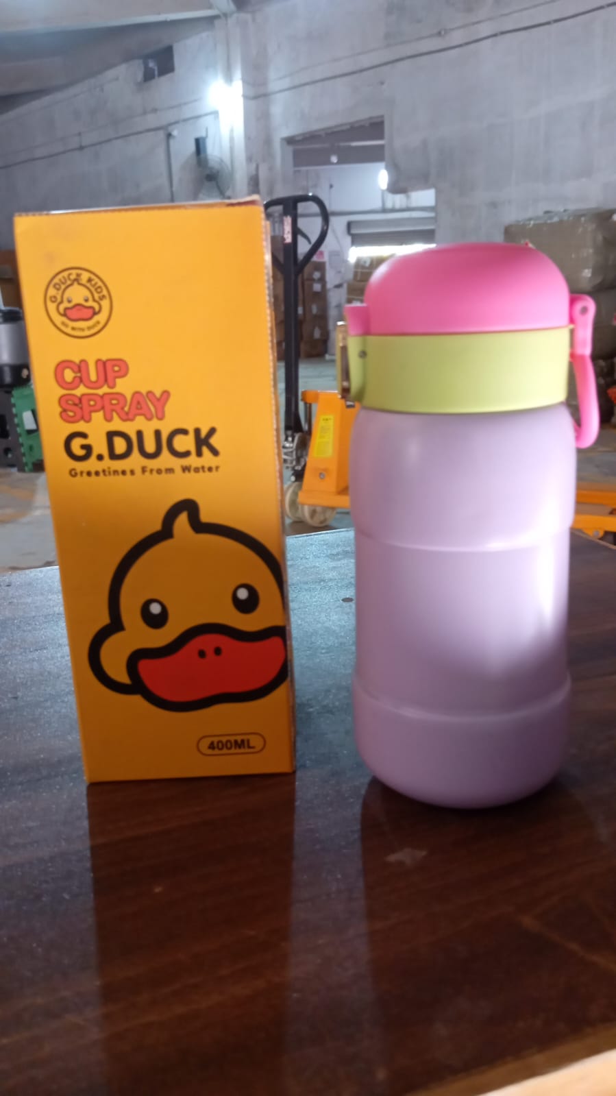 Duckstainless Steel Water Bottle For Kids Adults Steel Flask Metal Thermos Spill Proof Cap Closure Bpa Free For School Home Office Drinkware 400 Ml - LootFaat