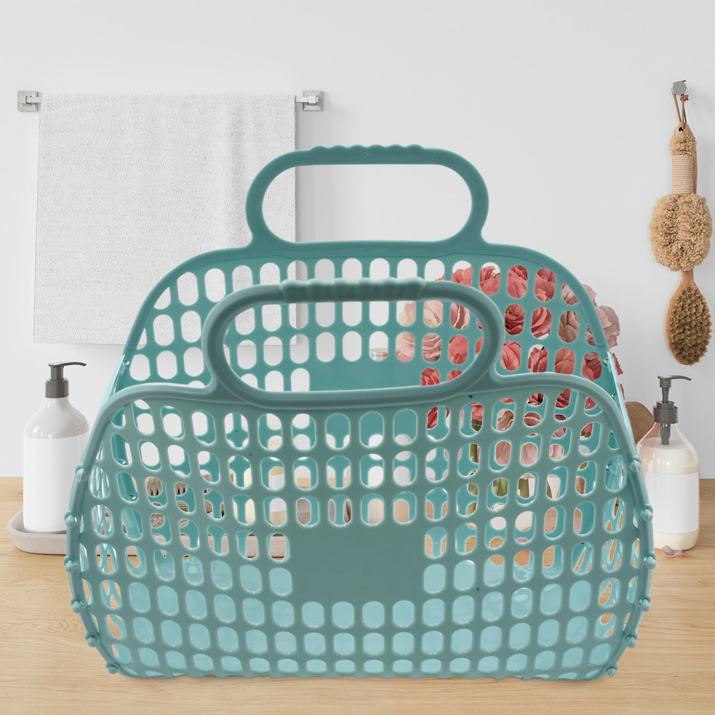 Grocery Vegetable Foldable Smiley Non-woven Fabric Shopping Bag - LootFaat