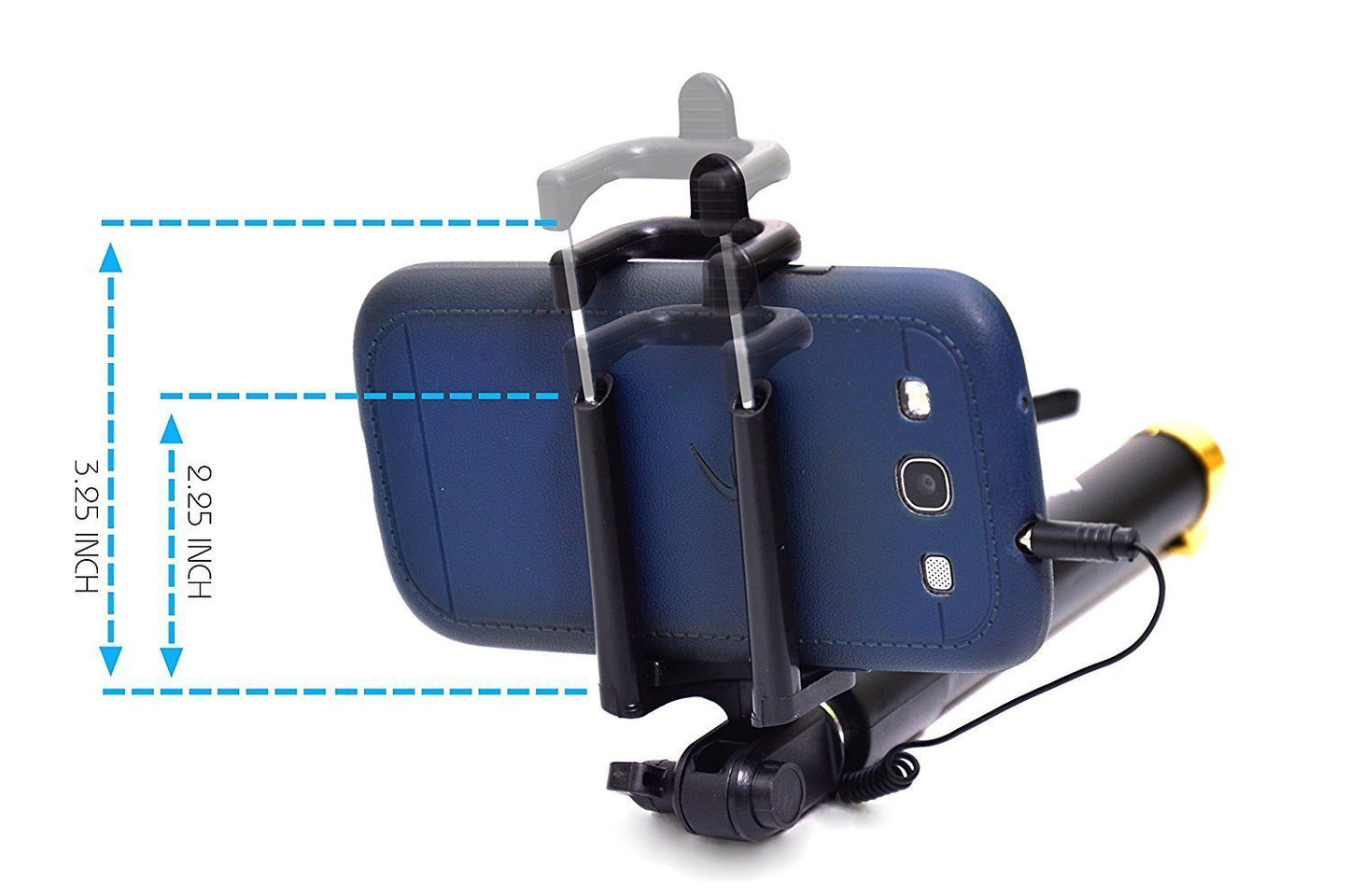 Selfie Sticks Box With Aux Wire For All Smart Phones - LootFaat