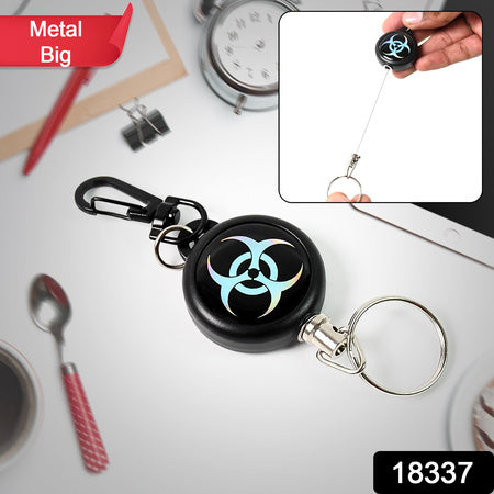 Safety Anti-lost Retractable Key Chain (1 Pc Big) - LootFaat