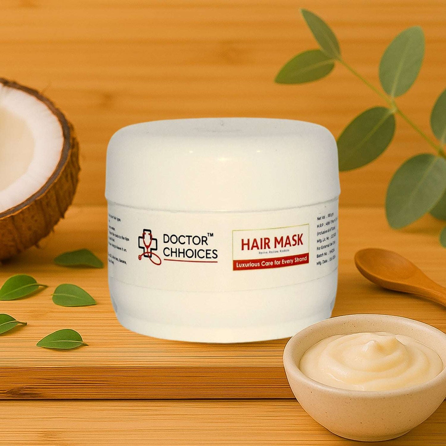 Doctor Chhoices Hair Mask 100g - Deep Conditioning & Frizz Control