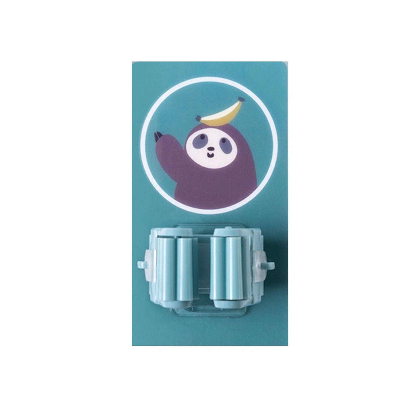 Magic Sticker Series Self Adhesive Mop And Broom Holder - LootFaat