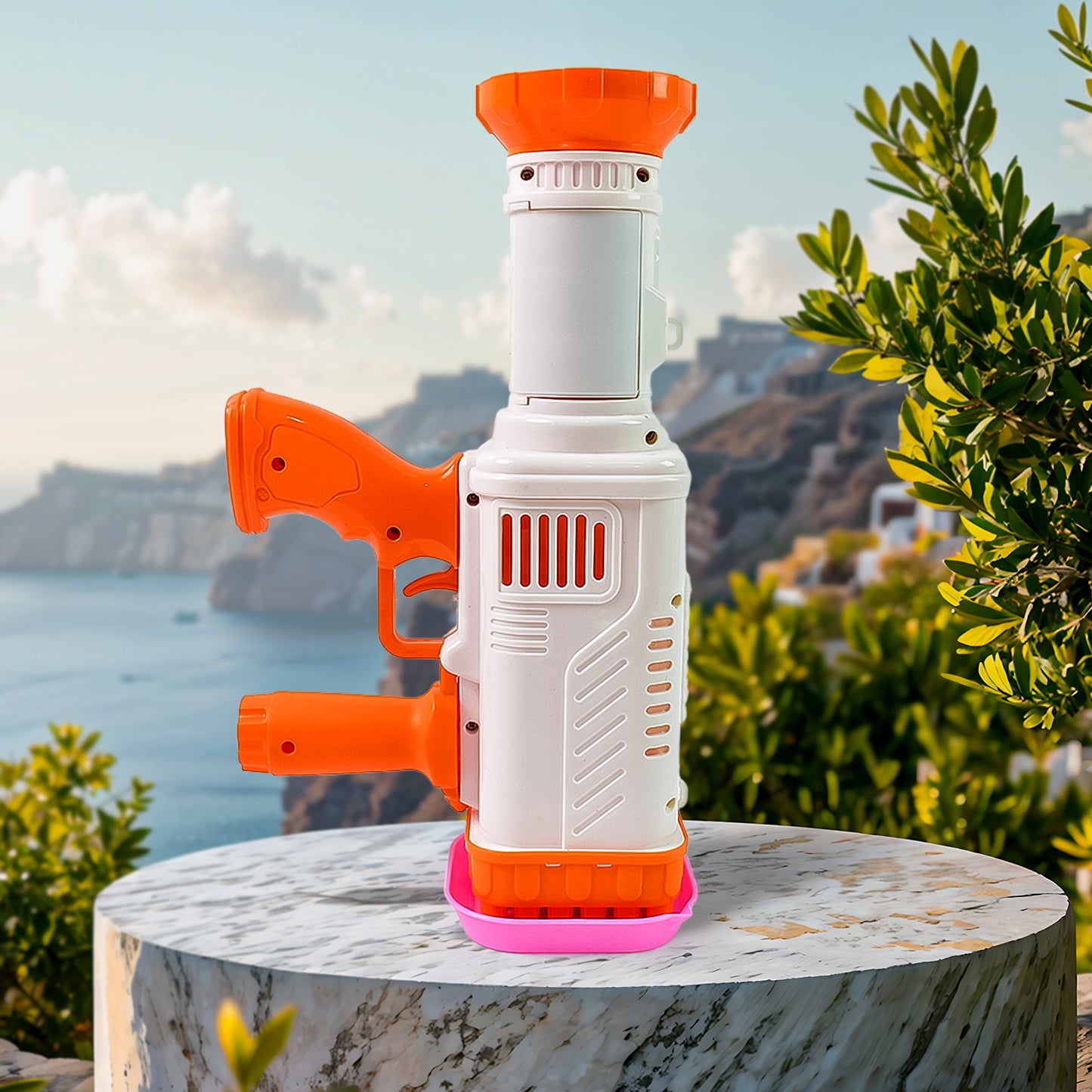 36 Holes Big Rechargeable Powerful Machine Bubble Gun Toys (1 Set) - LootFaat