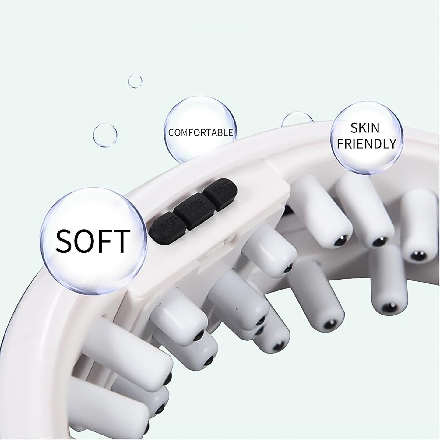 Rechargeable Electric Eye Massager with Heat & Adjustable Band