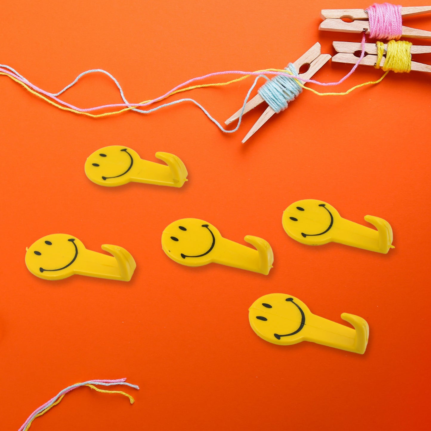 4 Pc Adhesive Hook For Holding Stuffskey And Other Items - LootFaat