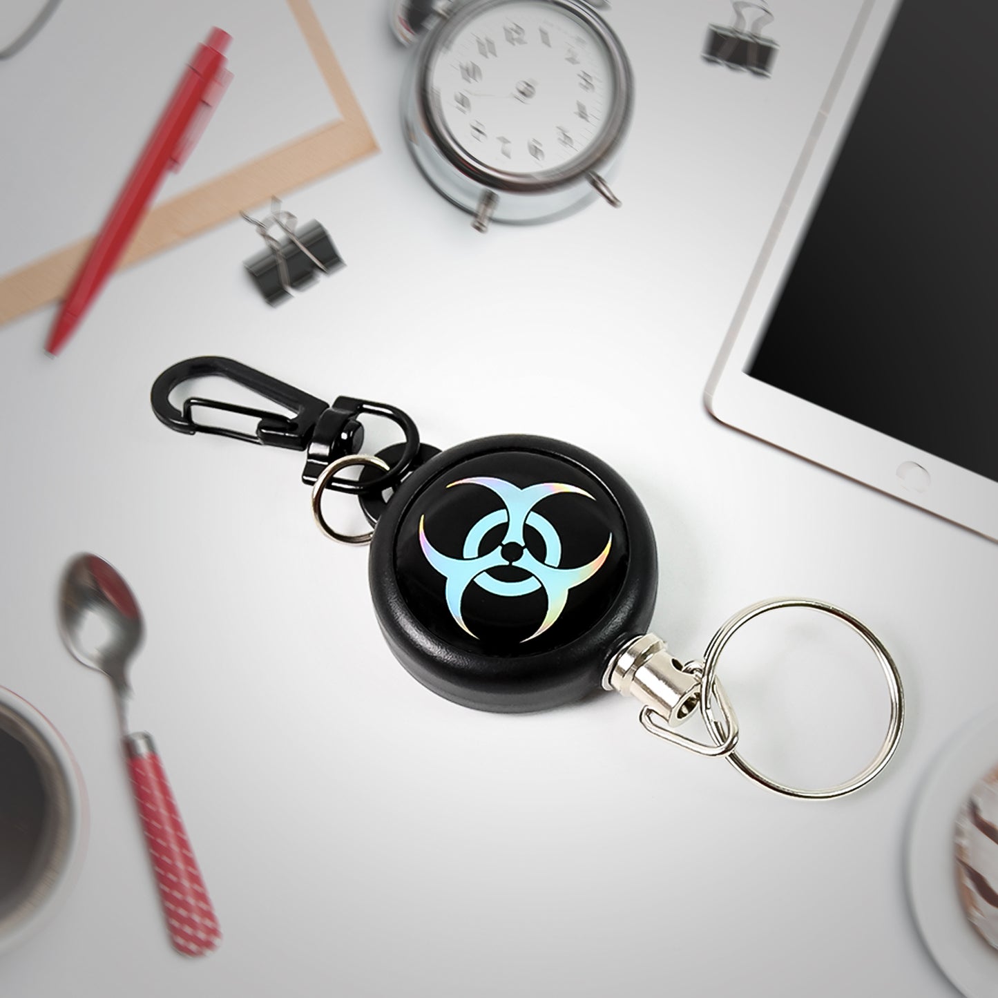 Safety Anti-lost Retractable Key Chain (1 Pc Big) - LootFaat