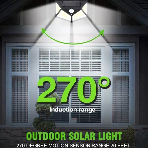 Solar Lights For Garden Led Security Lamp For Home Outdoors Pathways - LootFaat