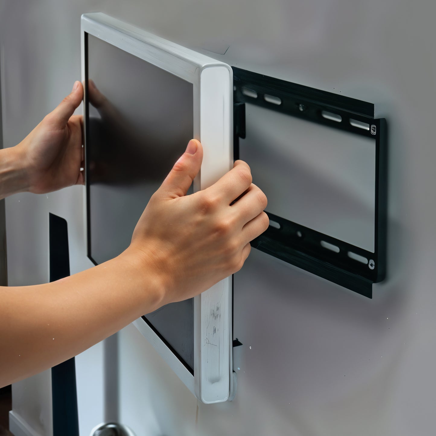 Heavy Duty TV Wall Mount Bracket for 26-55 Inch LED LCD Screens