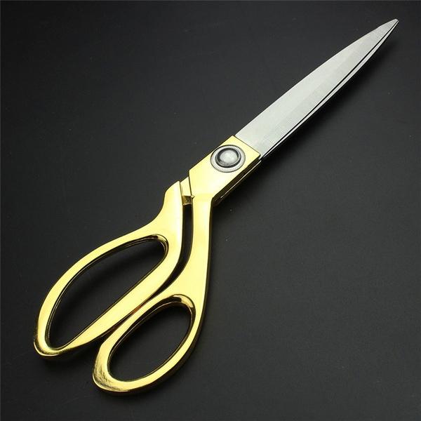 Gold Plated Professional Cloth Cutting Scissor - LootFaat
