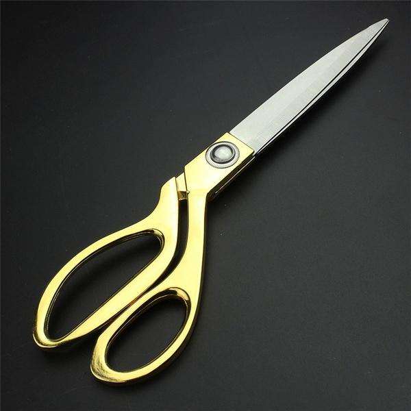 Gold Plated Professional Cloth Cutting Scissor - LootFaat