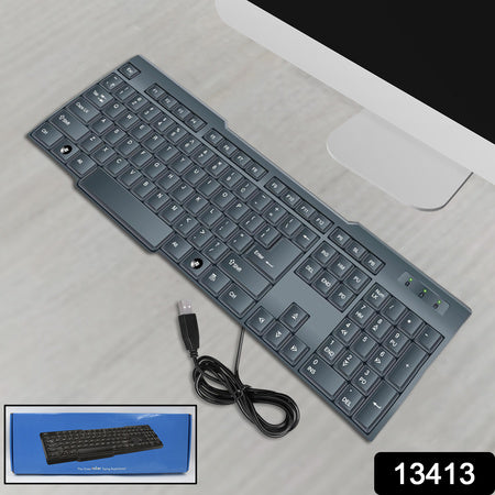 Wired Usb Keyboard 104 Keys (1 Pc) - LootFaat
