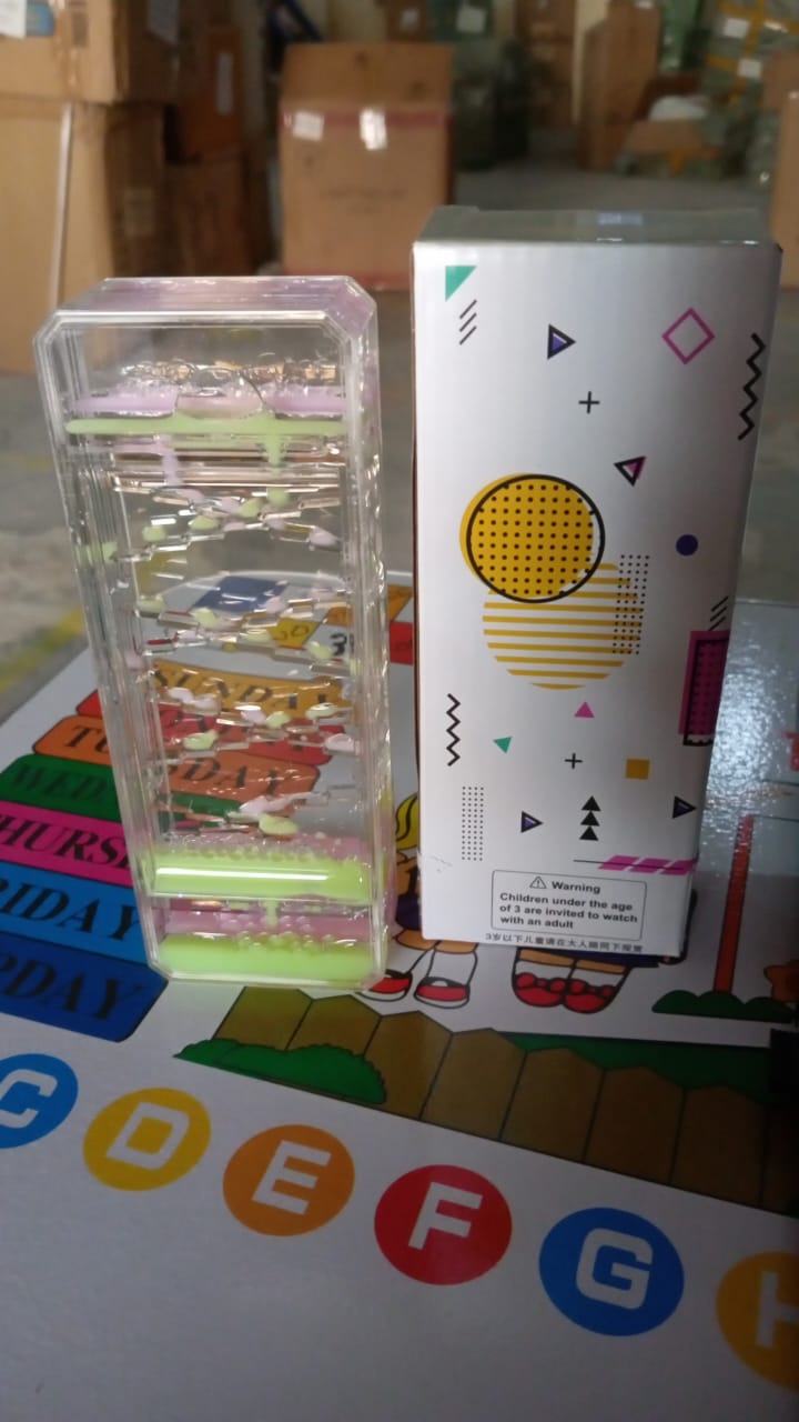 Liquid Floating Timer Motion Visual Clock Timer (1 Pc Multi Color) - LootFaat