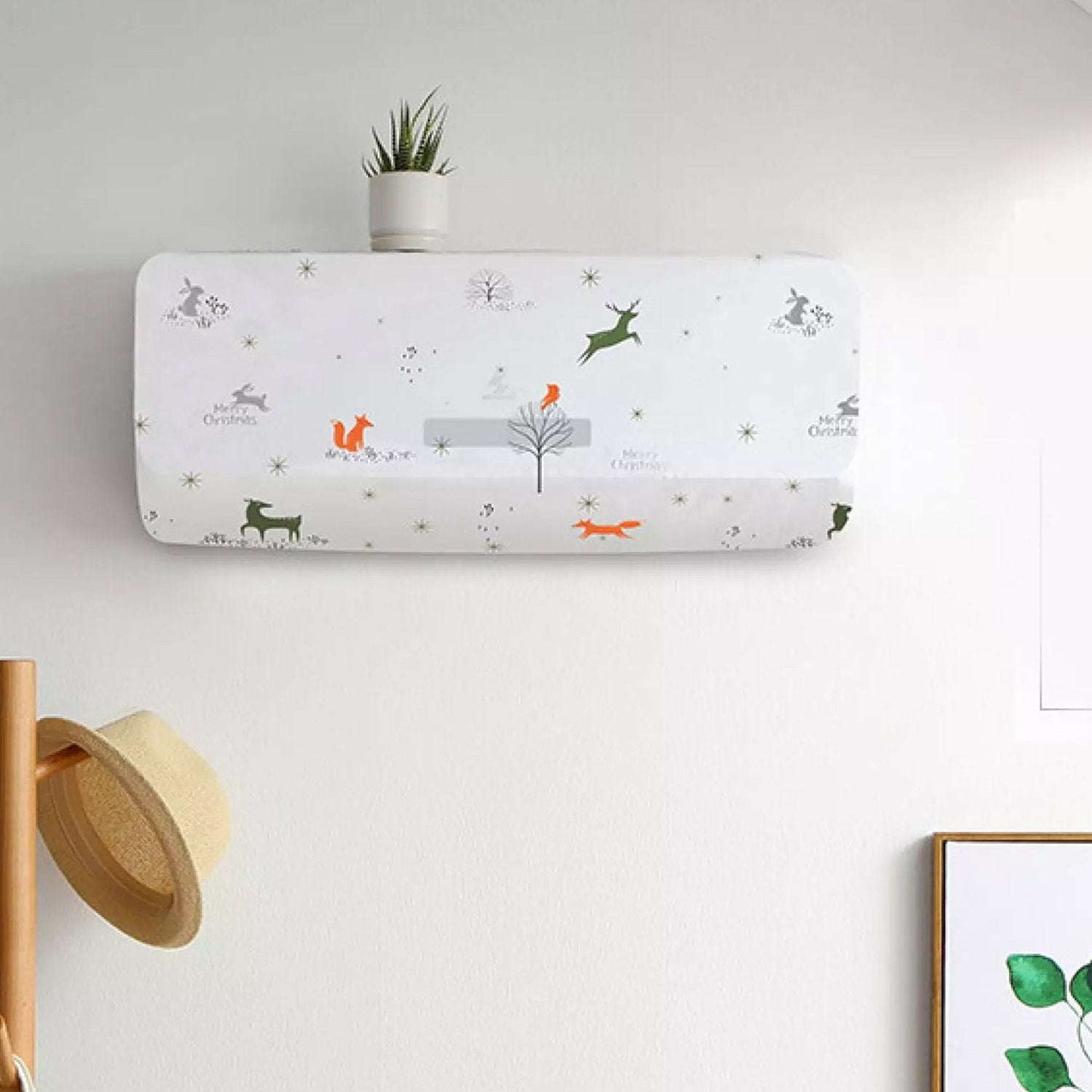 Air Conditioning Dust Cover Waterproof Folding Ac Cover - LootFaat