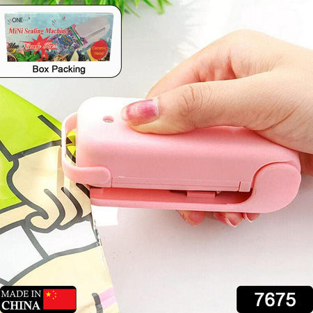 Mini Sealing Machine Plastic Bag Sealer Portable Mini Super Seal Packing Plastic Bag Tool Sealing Machine Hand Held Heat (1pc) - LootFaat