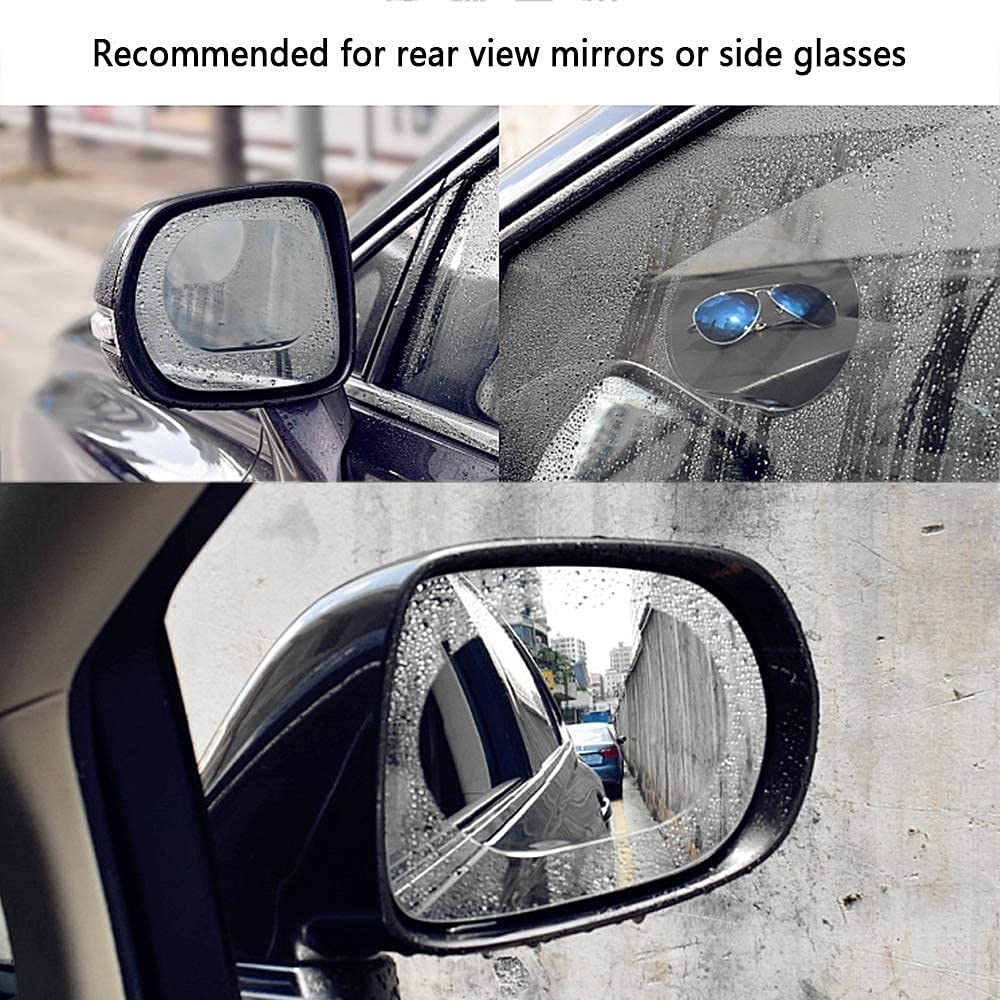 Anti Fog Anti Scratch Interior Rearview Car Mirror Film Waterproof Hd Clear Protective Sticker Film For Safe Driving Car Mirrors Side Windows - LootFaat