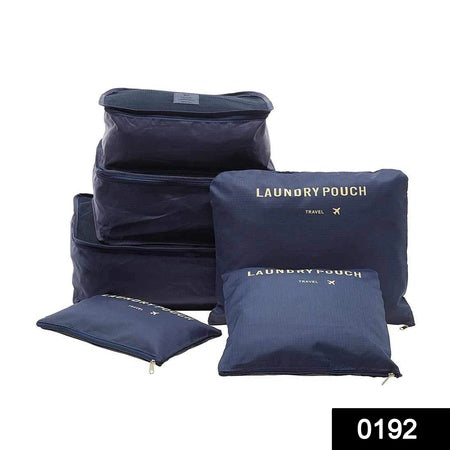 Cloth Organizer Pouch Laundry Zipper Bags (6 Pcs) - LootFaat