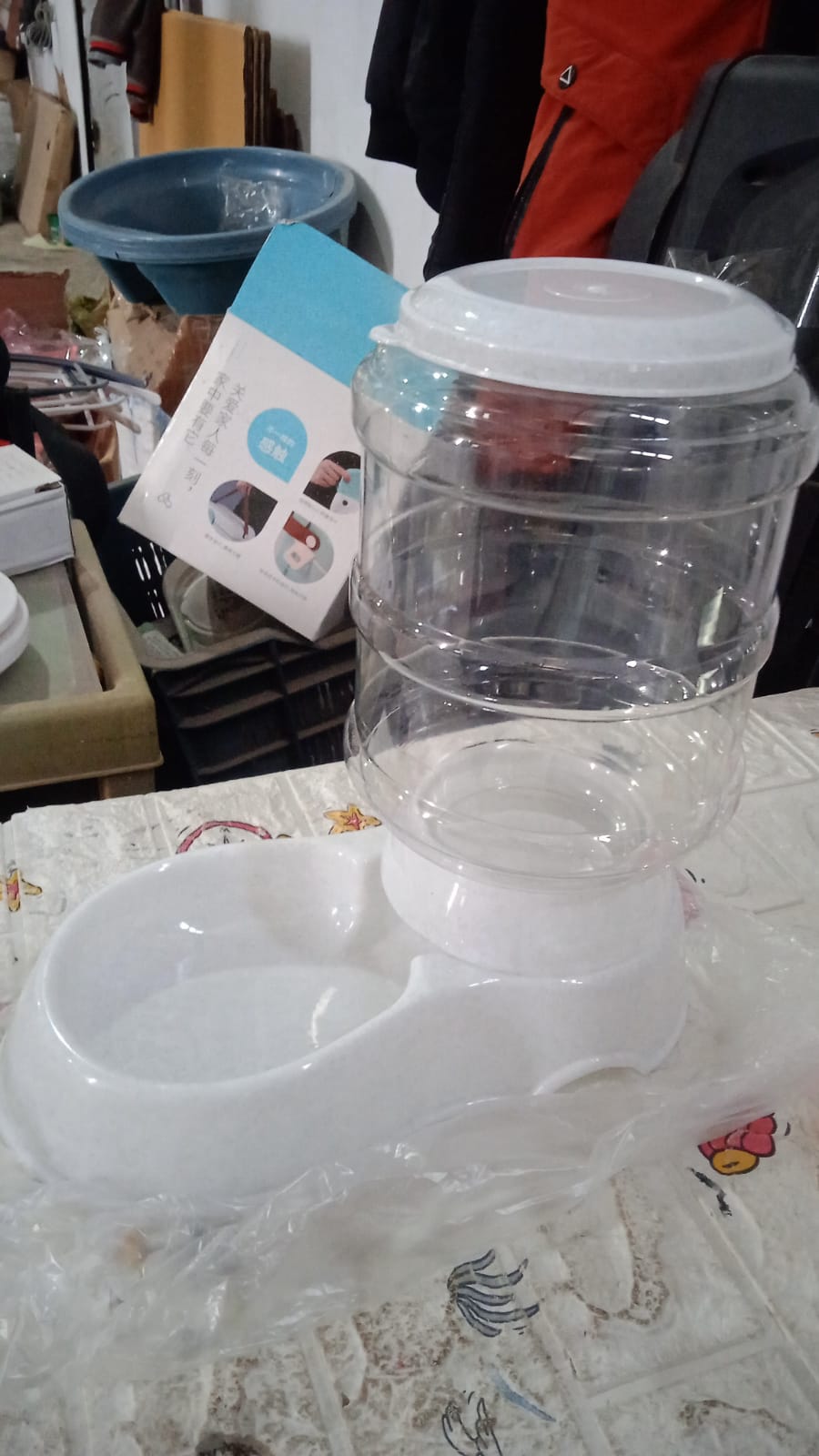 Pet Feeder Food Dispenser - Replenish Pet Food For Dog Cat Animal Automatic Gravity Dry Food Storage Bottle - LootFaat