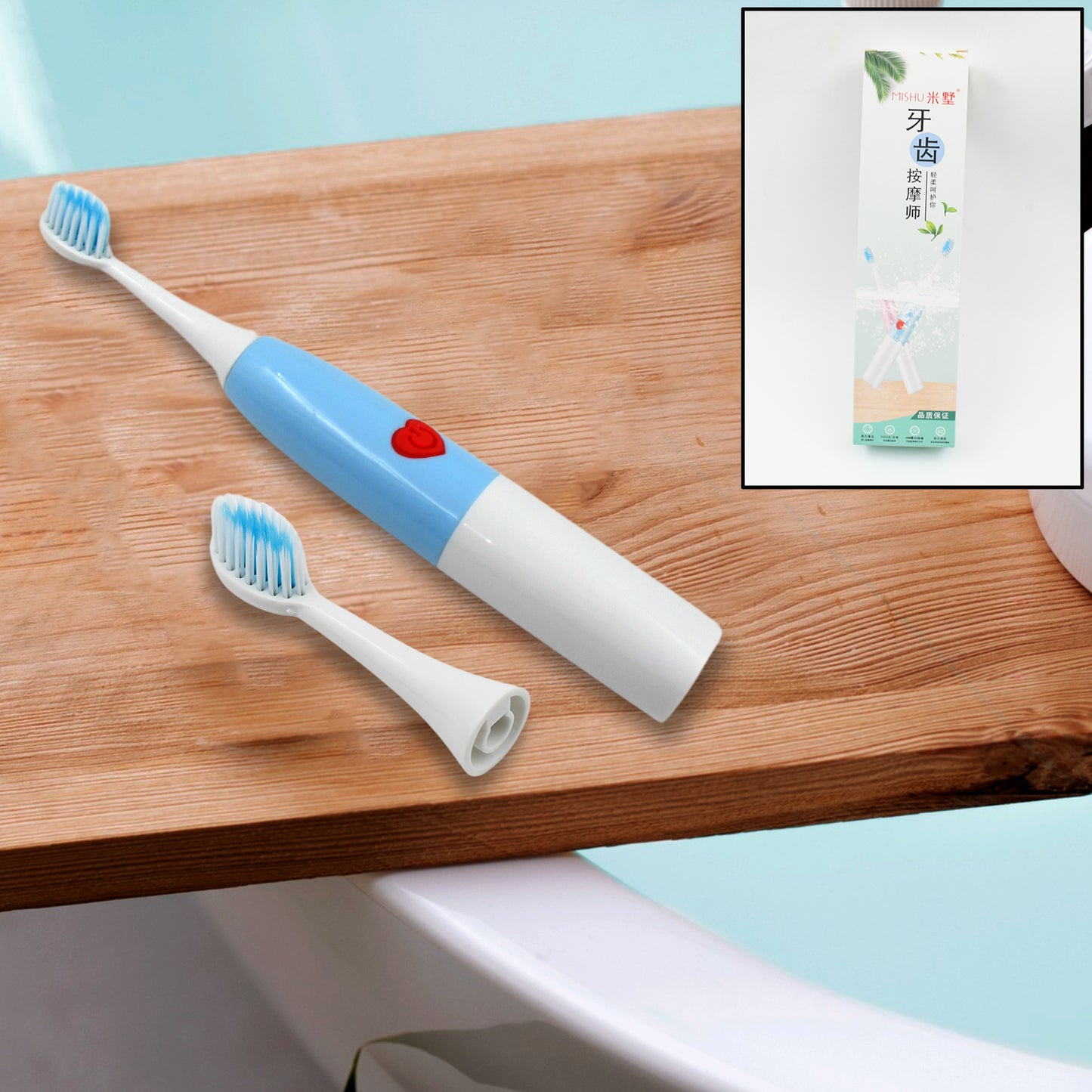 Electric Toothbrushbattery Operate For Home Travelling Use(1 Pc) - LootFaat