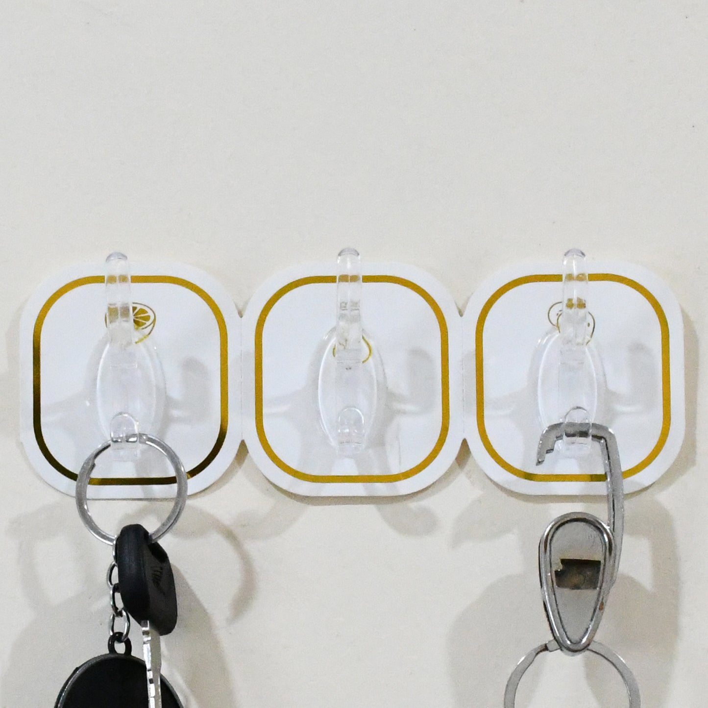 Transparent Adhesive Wall Hook (6 Pcs Set) - LootFaat