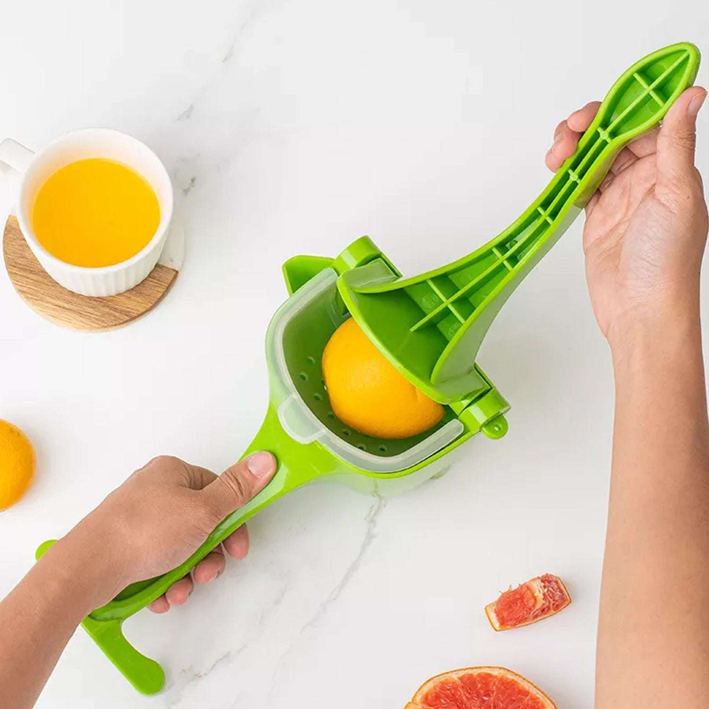 Heavy Duty Juice Press Squeezer With Juicers (Multicoloured) - LootFaat