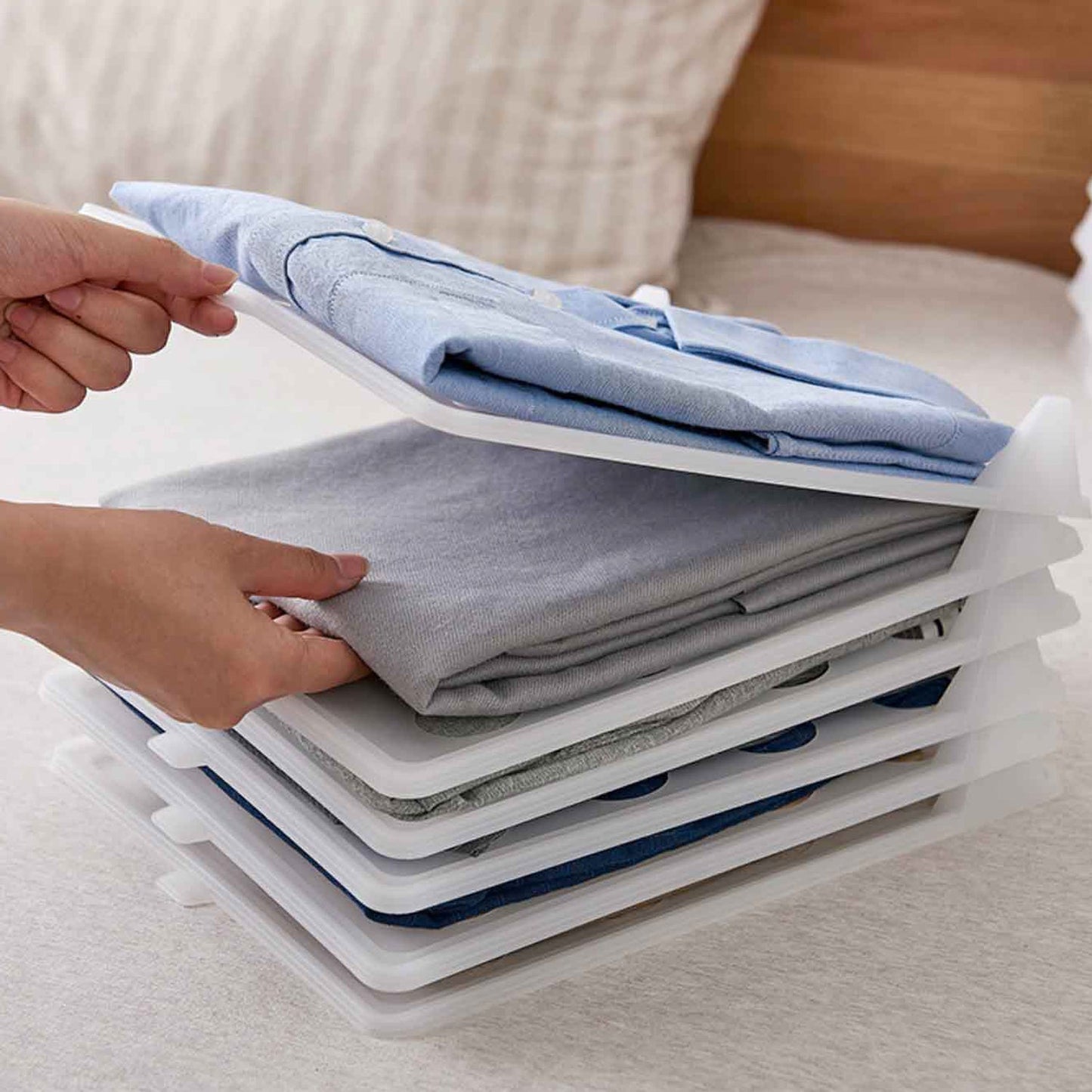 1 Pc Cloth Organiser Used In All Household And Ironing Shops In Order To Assemble The Cloths And Fabric In A Well-mannered Way. - LootFaat