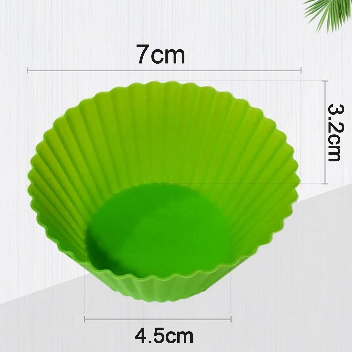 Silicone Cupcake Shaped Baking Mold Fondant Cake Tool Chocolate Candy Cookies Pastry Soap Moulds - LootFaat