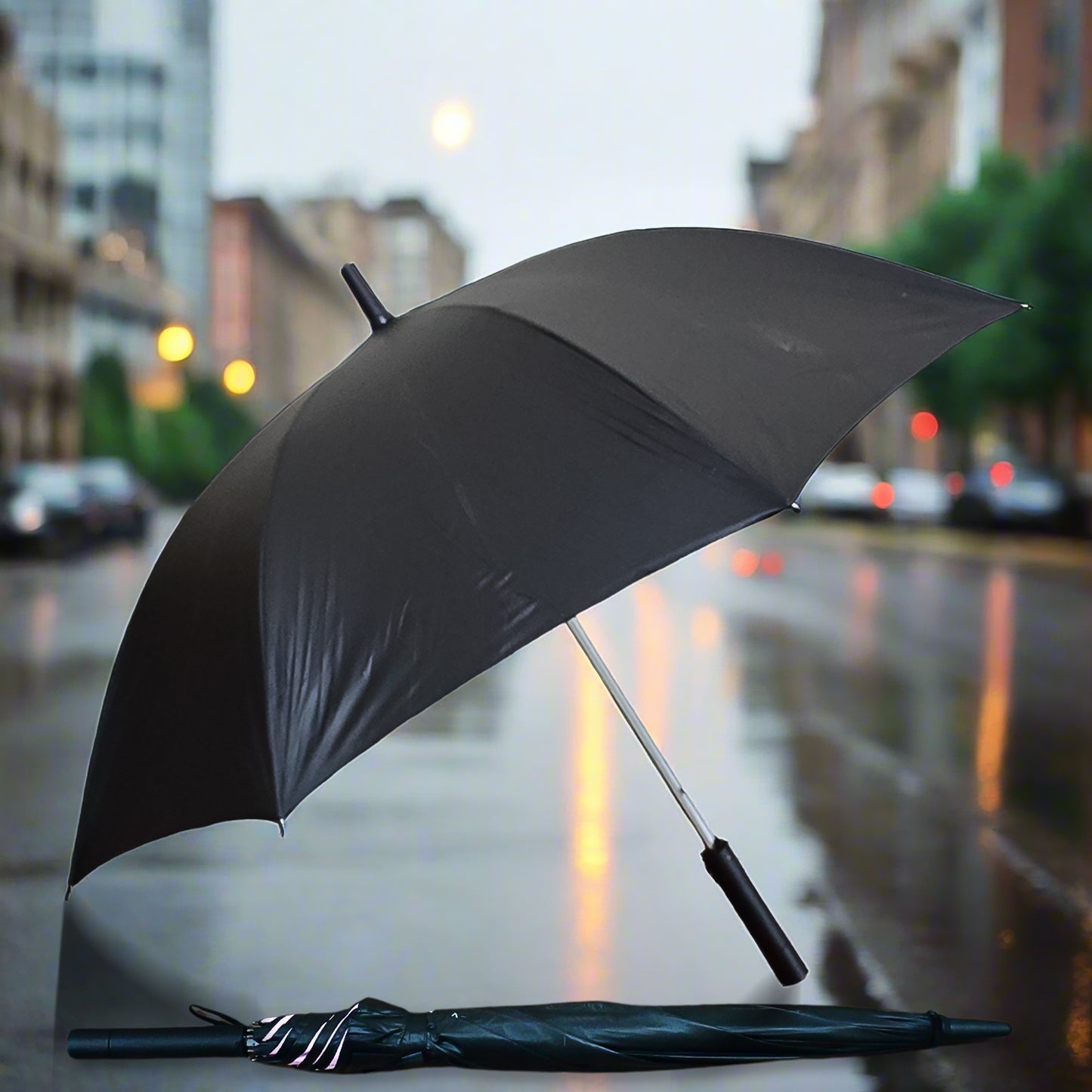 Sun Umbrella With Inside Fan Power Bank Umbrellas For Summer (1 Pc) - LootFaat