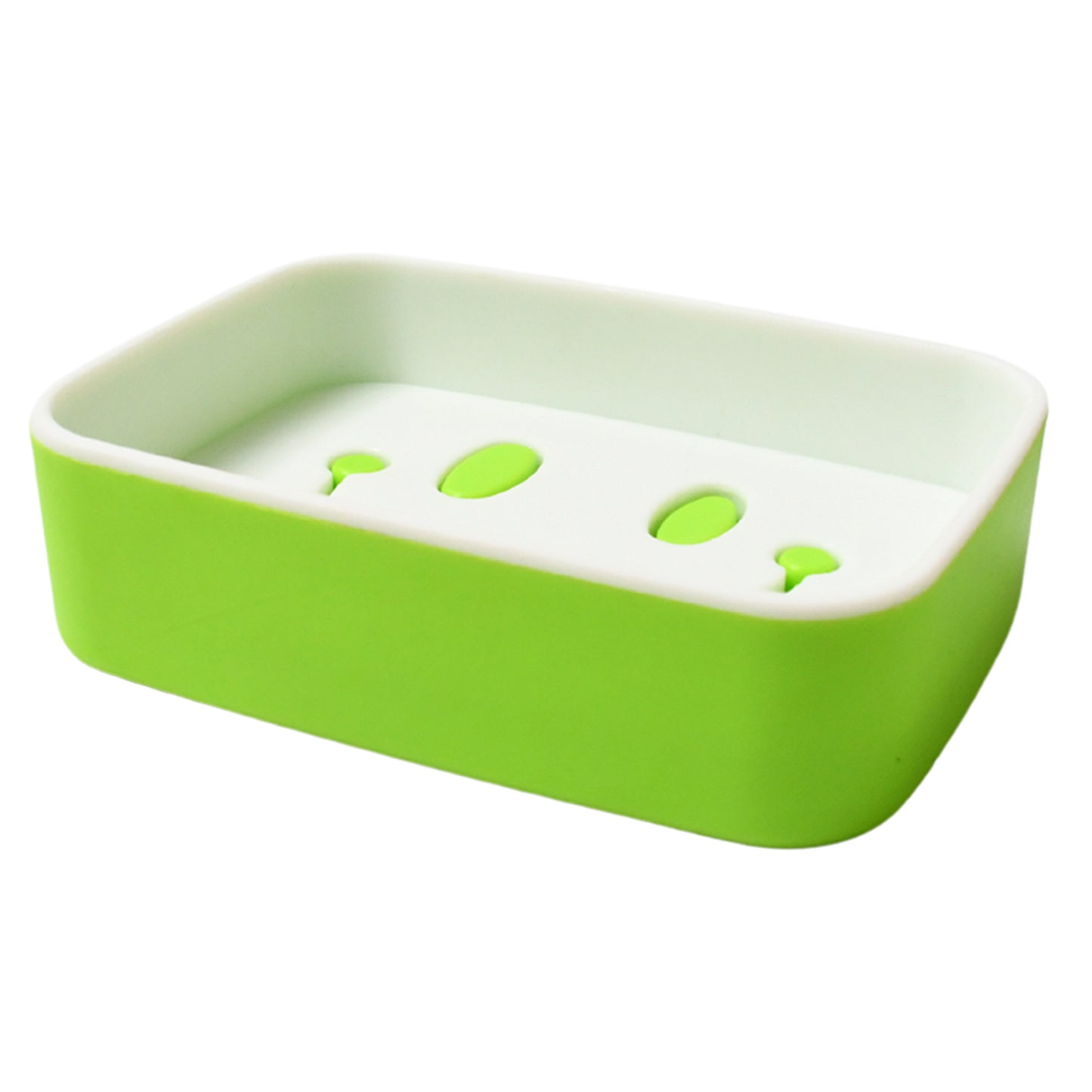 Portable Travel Home Box Cute Cartoons Smile Face Container Draining Holder Soap Dish - LootFaat