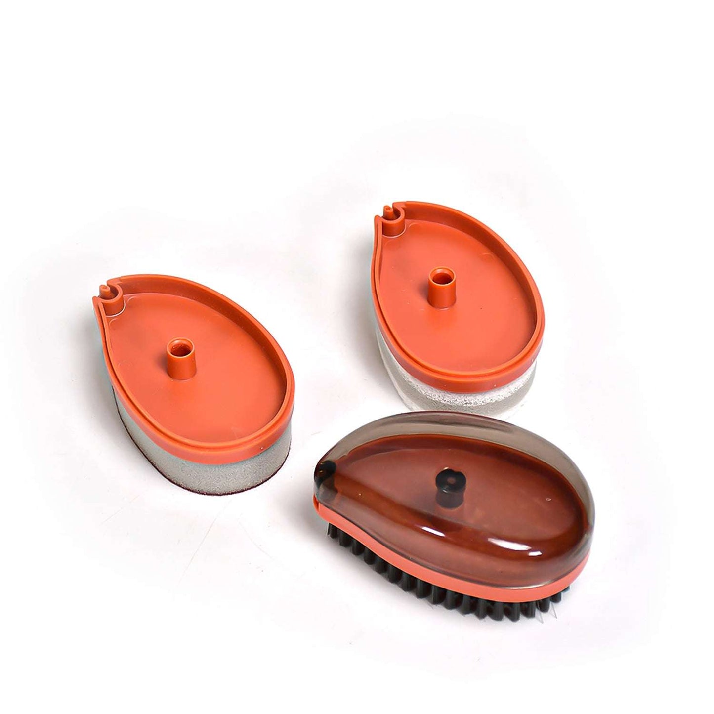 Plastic Wet And Dry Brush For Home (Multicolor 3 Units) - LootFaat