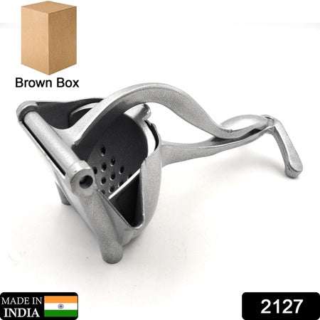 Manual Aluminium Metal Fruit Press Juicer ( Brown Box ) - LootFaat