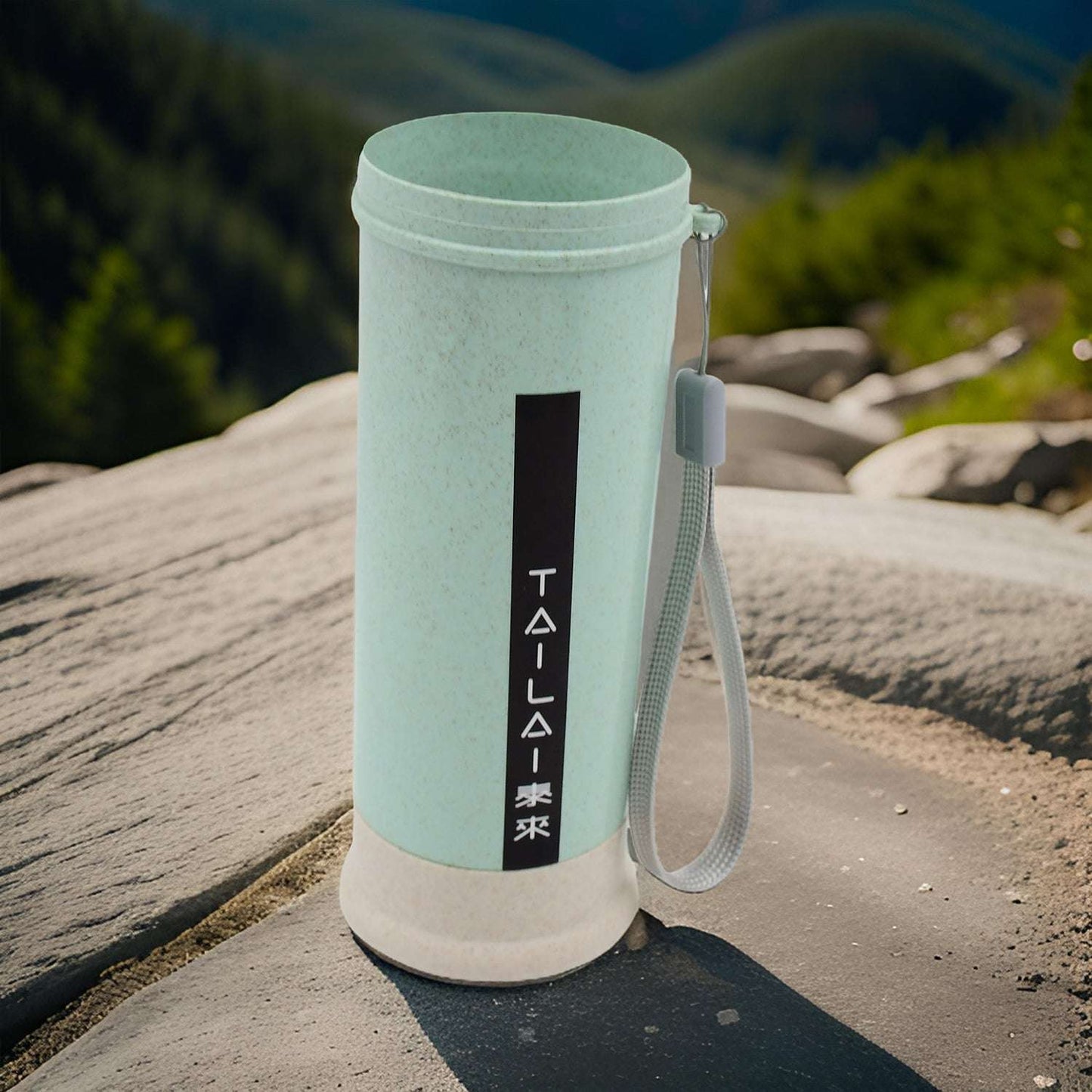 Portable Water Bottle (300 Ml Approx Mix Colors Design) - LootFaat