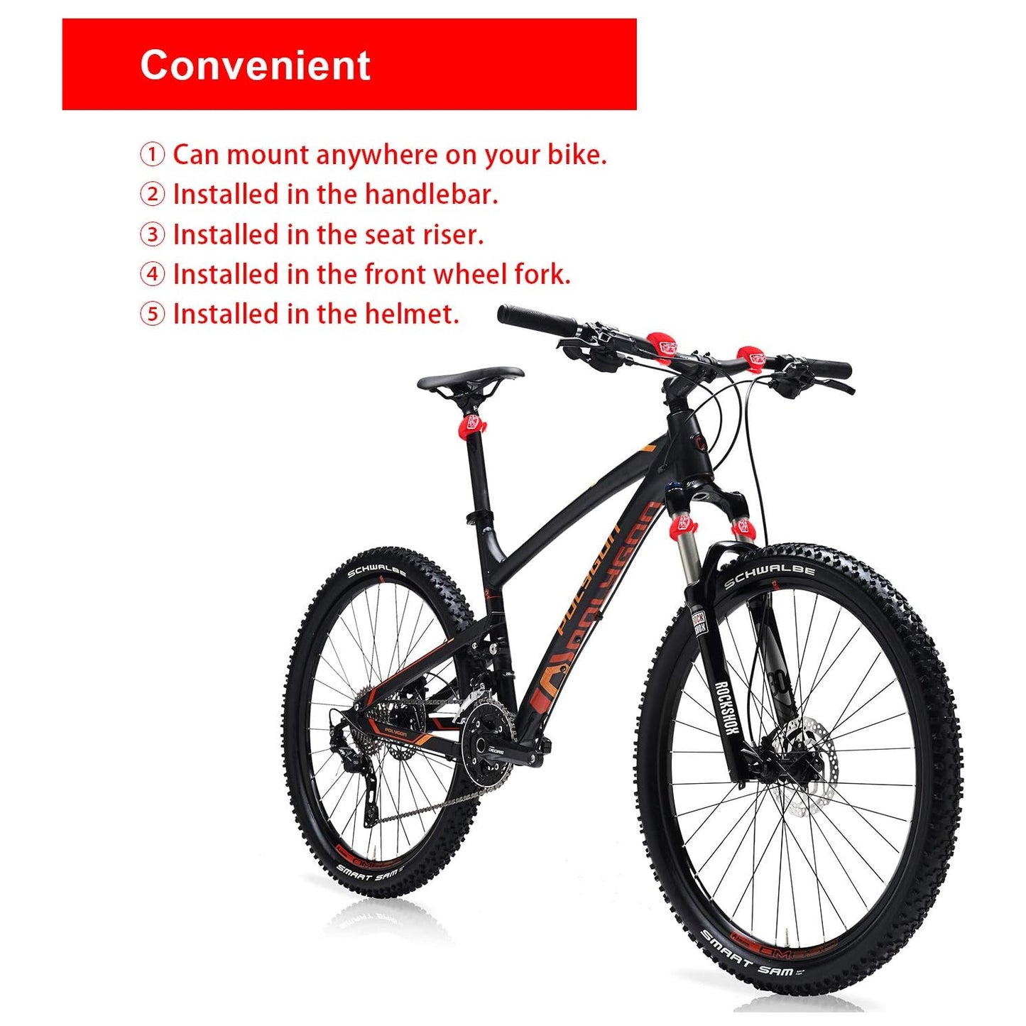 Silicone Led Bike Light Set (2 Pcs Set) - LootFaat