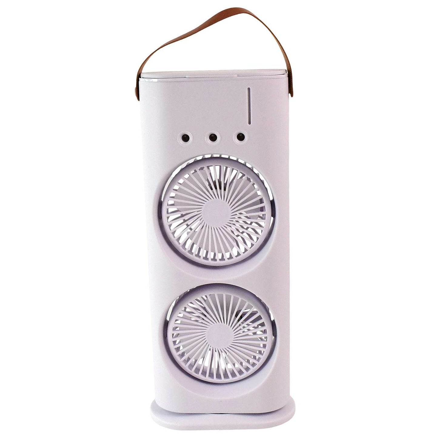 Electric Fan Desktop Double-head Powerful Air Cooler (1 Pc With Remote)