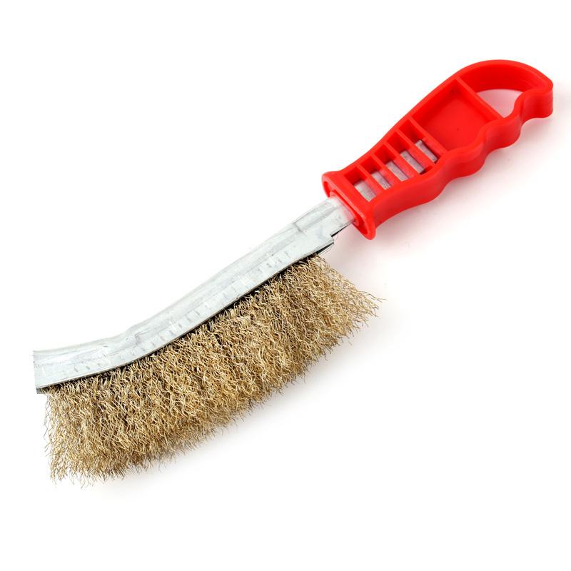 Stainless Steel Wire Hand Brush Metal Cleaner Rust Paint Removing Tool - LootFaat