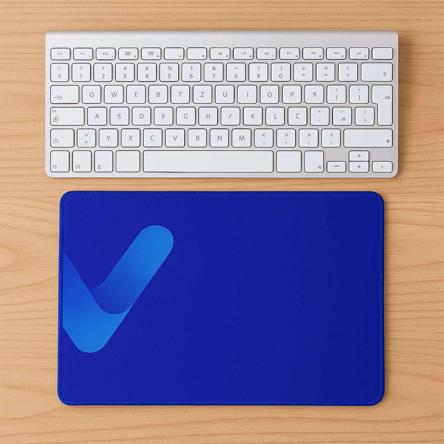 Large Desk Mat 49x30cm - Non-Slip Mouse Pad & Keyboard Pad