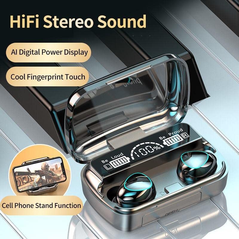 Newest Wireless In Ear Earbuds Bluetooth 5.0 Headphones Mini Stereo Earbuds Sport Headset Bass Sound Built-in Micphone - LootFaat